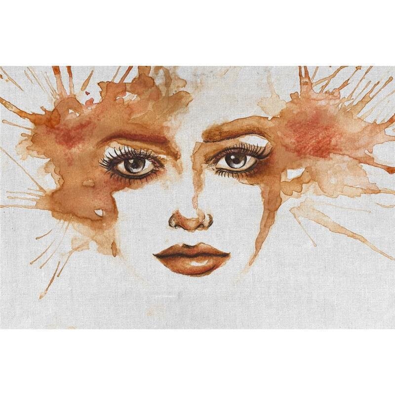 A.S. Création Leinwandbild Watercolor Face 1