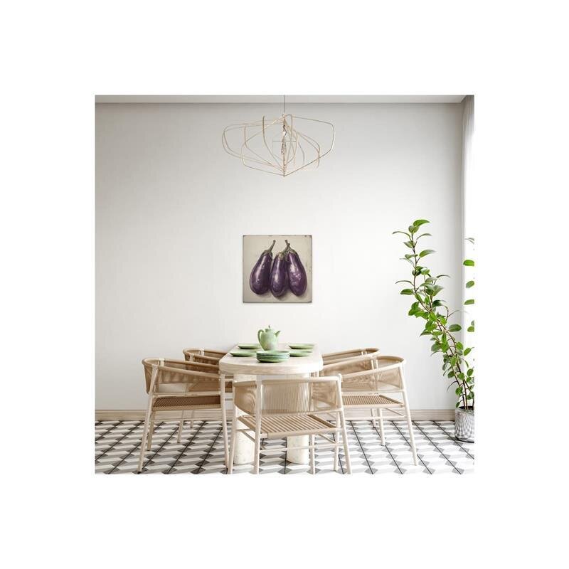 A.S. Création Leinwandbild Aubergine