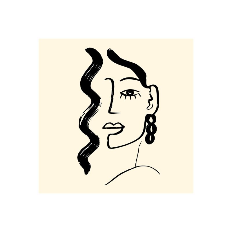 A.S. Création Leinwandbild Faces 1