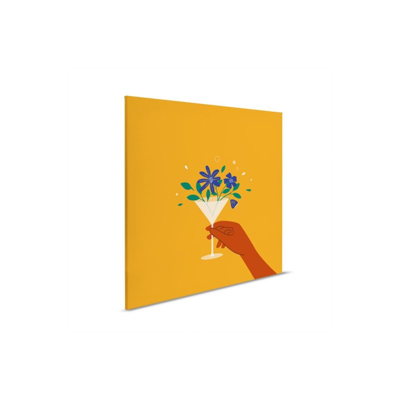 A.S. Création Leinwandbild Flower Glass 1