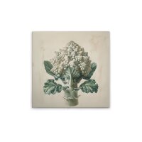 A.S. Cr&eacute;ation Leinwandbild Romanesco Weiss