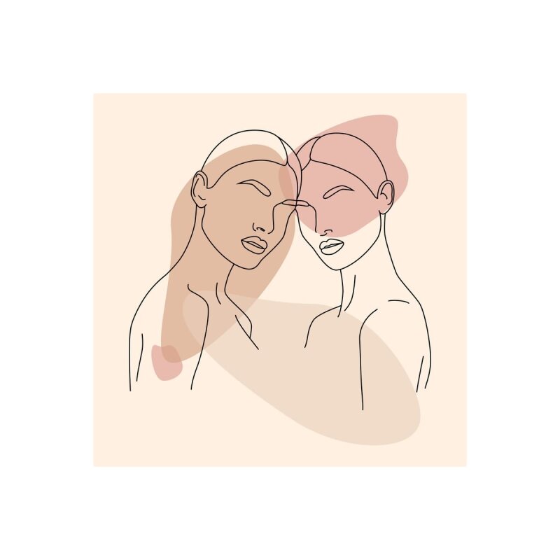 A.S. Création Leinwandbild Silhouette