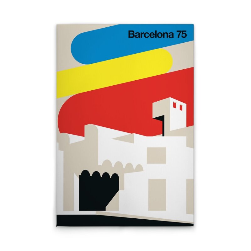 A.S. Création Leinwandbild Barcelona75