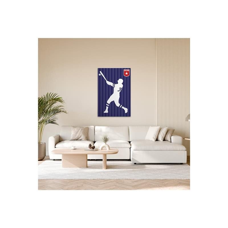 A.S. Création Leinwandbild Baseball