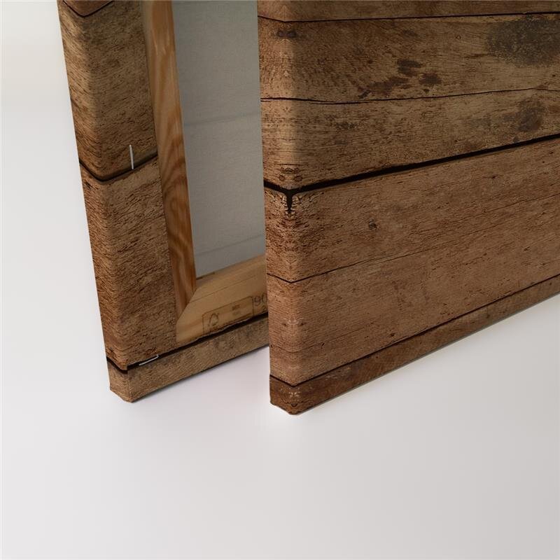 A.S. Création Leinwandbild Eichenbretter