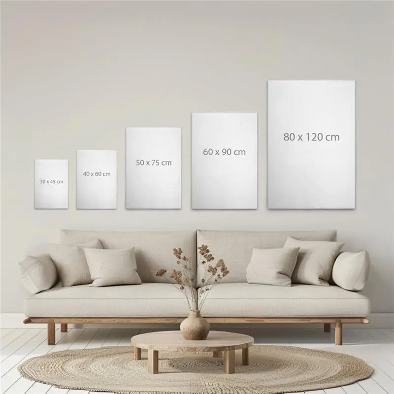 A.S. Création Leinwandbild Elephant Lion Giraffe 2