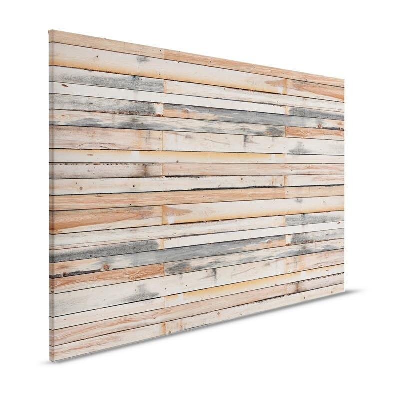 A.S. Création Leinwandbild Holzbrettbunt