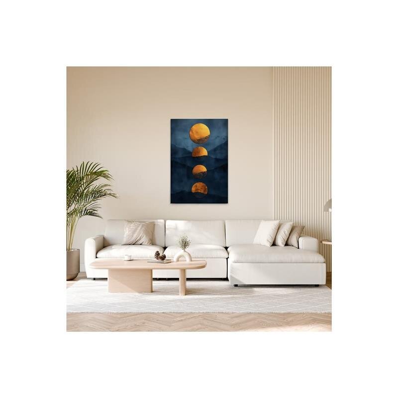 A.S. Création Leinwandbild Indigo Sunset