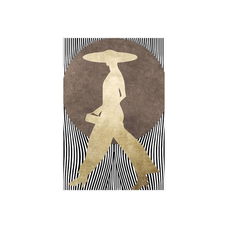 A.S. Création Leinwandbild La Madame Noir