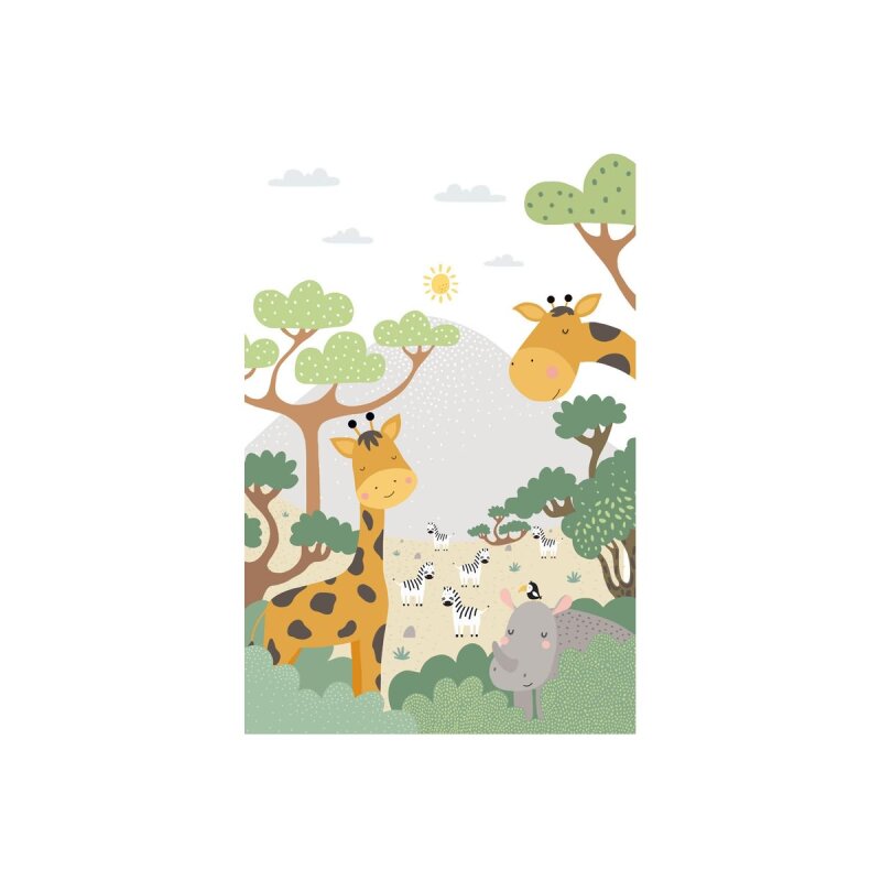 A.S. Création Leinwandbild Little Safari