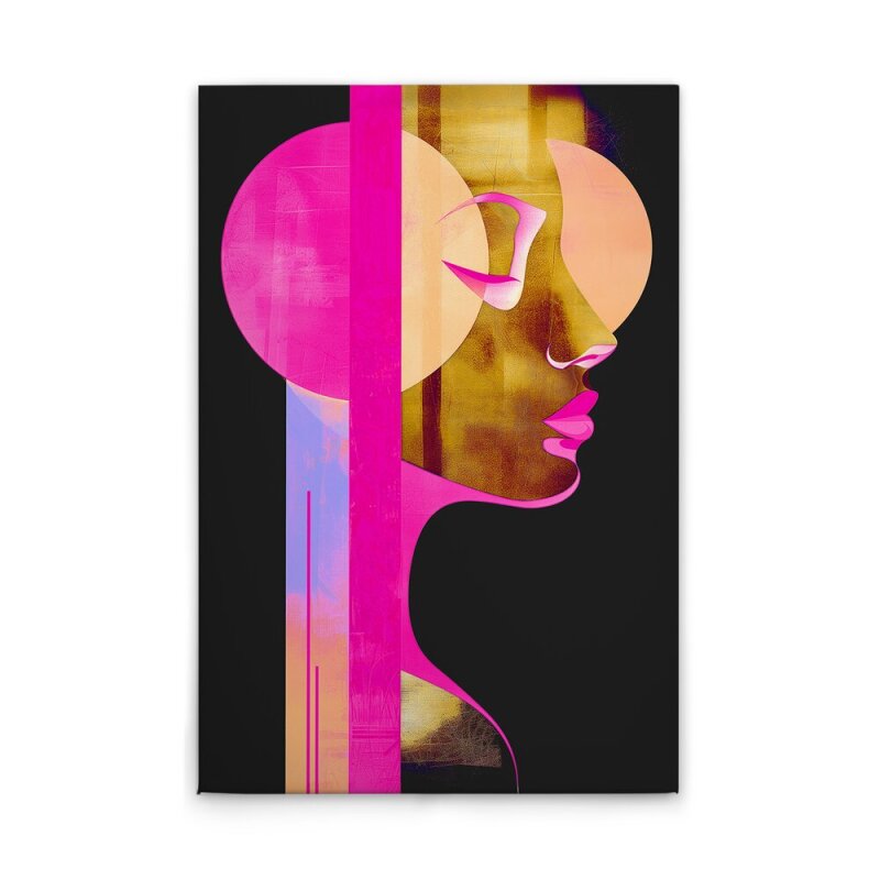 A.S. Création Leinwandbild Metropolis Neon