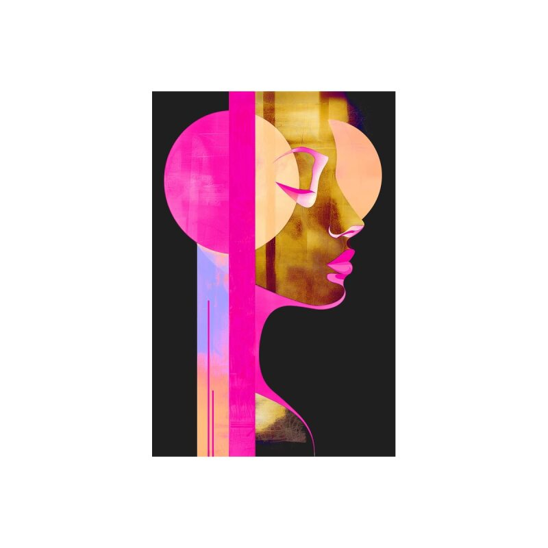 A.S. Création Leinwandbild Metropolis Neon