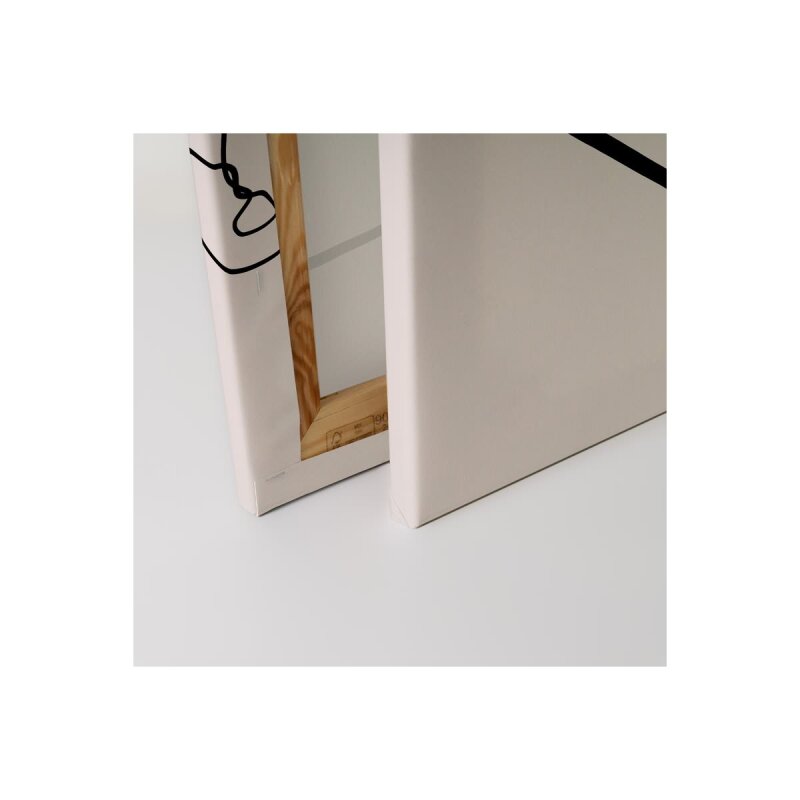 A.S. Création Leinwandbild Oneliner 1