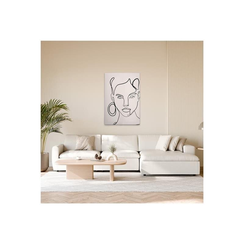 A.S. Création Leinwandbild Oneliner 2