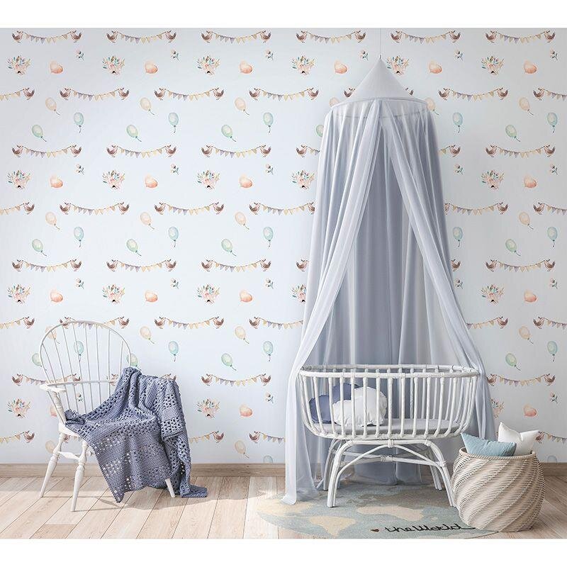 Tapete Blau, Bunt Marburg Vliestapete (1040067)