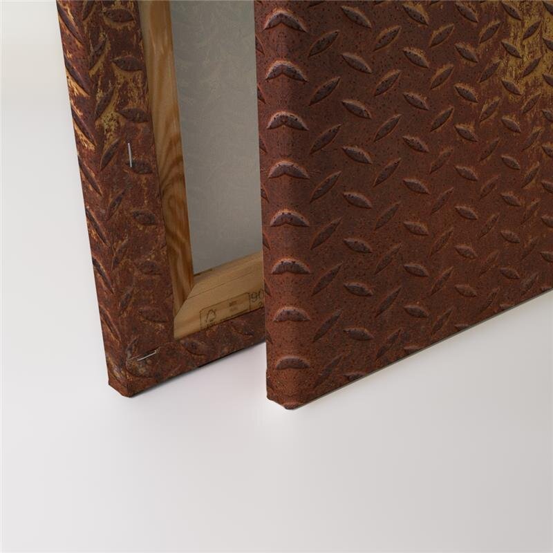 A.S. Création Leinwandbild RostigePlatte