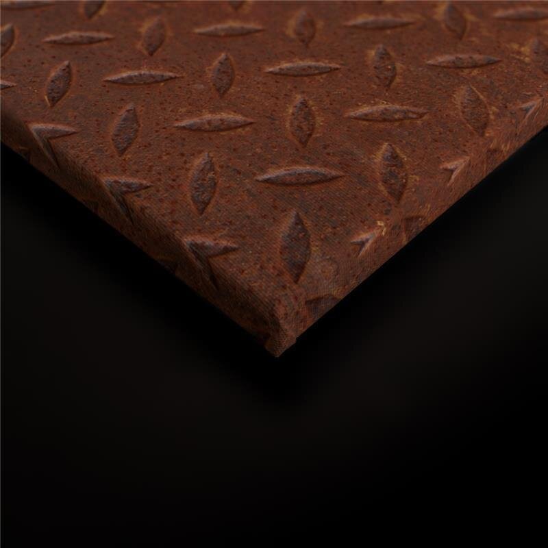 A.S. Création Leinwandbild RostigePlatte