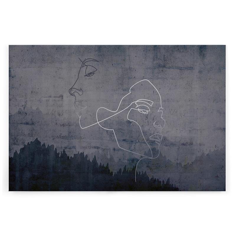 A.S. Création Leinwandbild SilverOutline