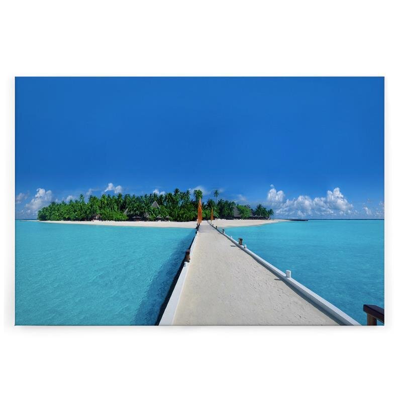 A.S. Création Leinwandbild StegzurInsel