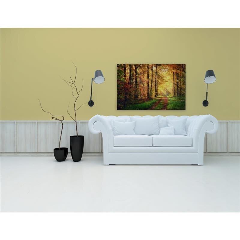 A.S. Création Leinwandbild WaldwegHerbst