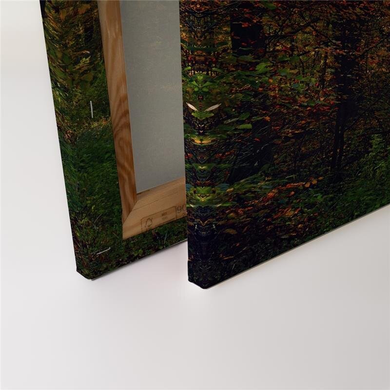 A.S. Création Leinwandbild WaldwegHerbst