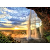 A.S. Cr&eacute;ation Leinwandbild Waterfall