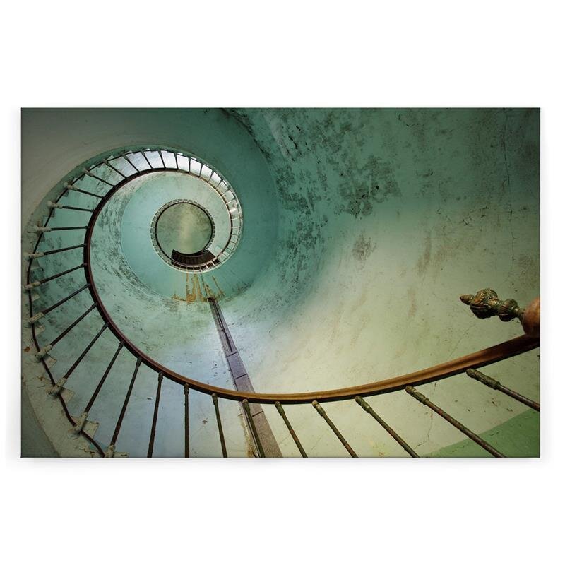 A.S. Création Leinwandbild Wendeltreppe