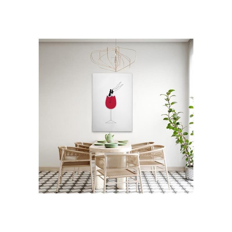 A.S. Création Leinwandbild Wine Love 1