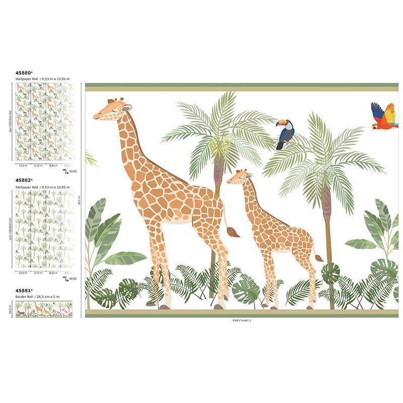 Tapete Braun, Grün Marburg Vliestapete (1040058)