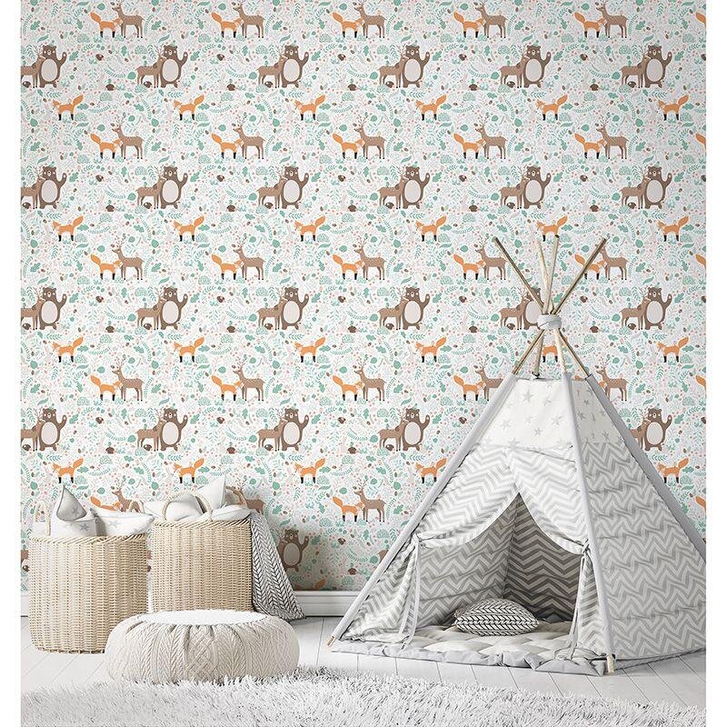 Tapete Braun, Grün Marburg Vliestapete (1040048)