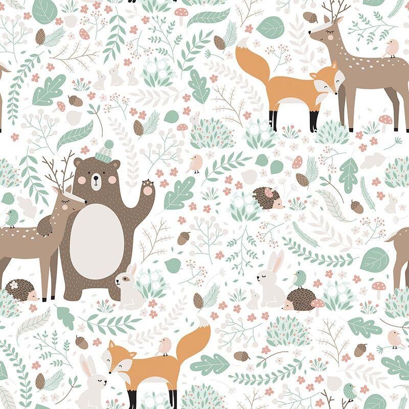 Tapete Braun, Grün Marburg Vliestapete (1040048)