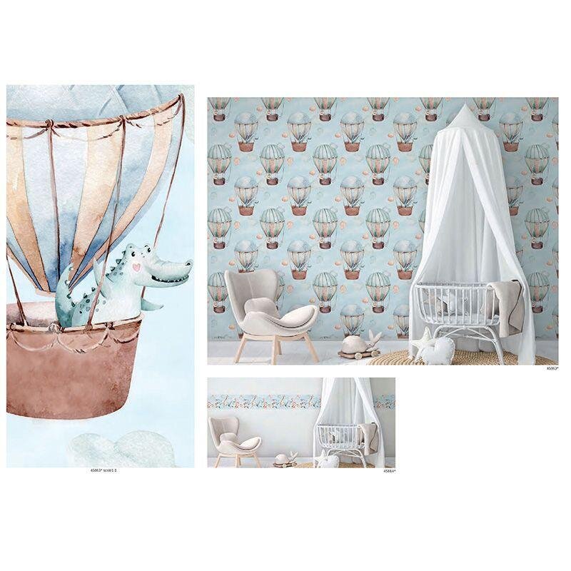 Bordüre Blau, Bunt Marburg Vlies (1040040)