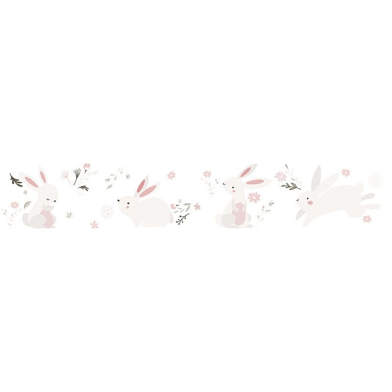 Bordüre Rosa, Rose Marburg Vlies (1040037)