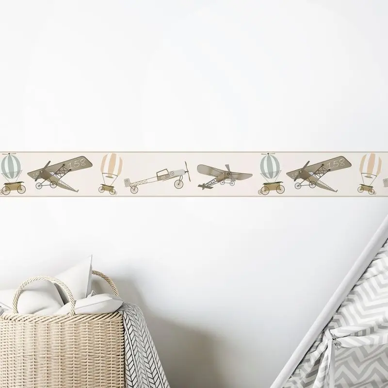 Bordüre Beige, Creme, Braun Marburg Vlies (1040033)