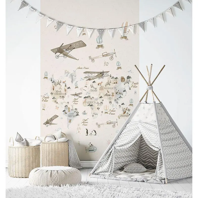 Digitaldruck-Tapete Beige, Creme, Braun Marburg (1040032)