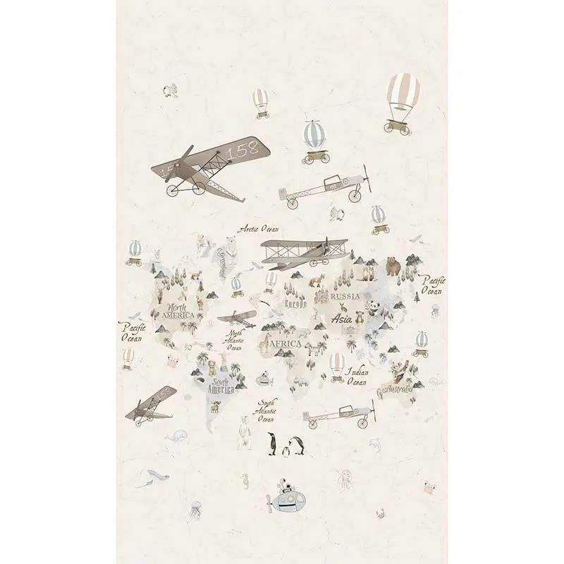 Digitaldruck-Tapete Beige, Creme, Braun Marburg (1040032)