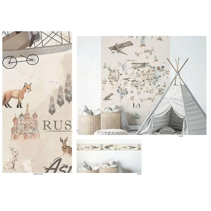 Digitaldruck-Tapete Beige, Creme, Braun Marburg (1040032)