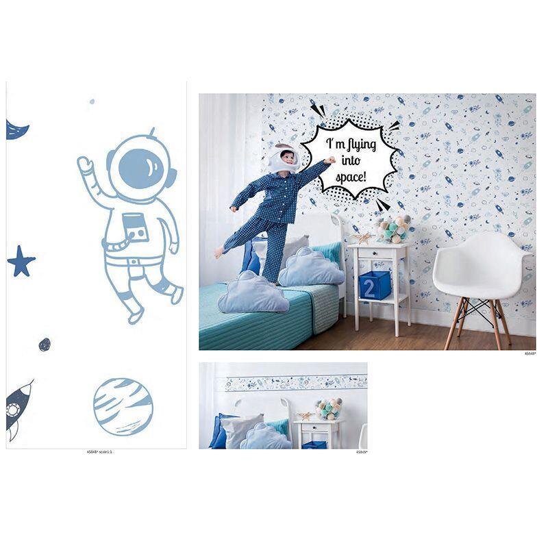 Tapete Blau Marburg Vliestapete (1040024)