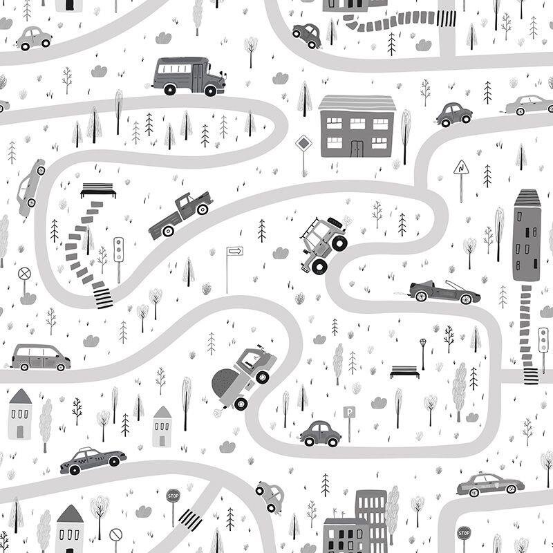 Tapete Grau, Silber Marburg Vliestapete (1040022)