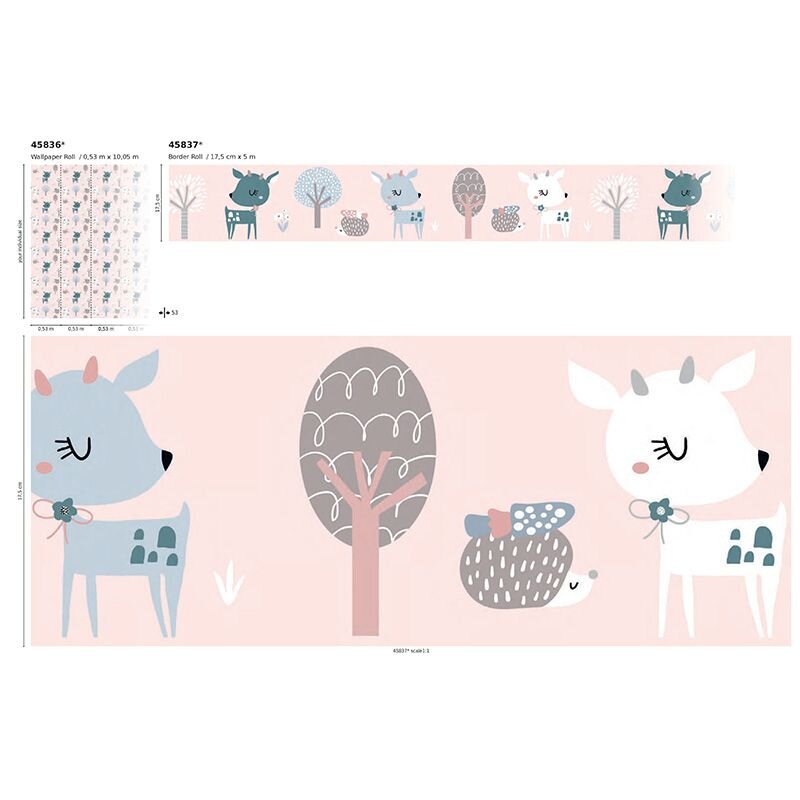 Tapete Rosa, Rose Marburg Vliestapete (1040016)