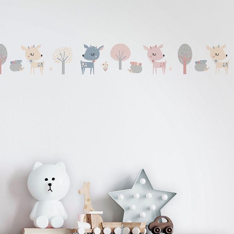 Bordüre Beige, Creme, Rosa, Rose Marburg Vlies (1040015)