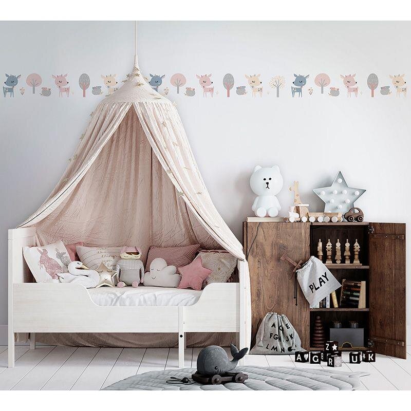 Bordüre Beige, Creme, Rosa, Rose Marburg Vlies (1040015)