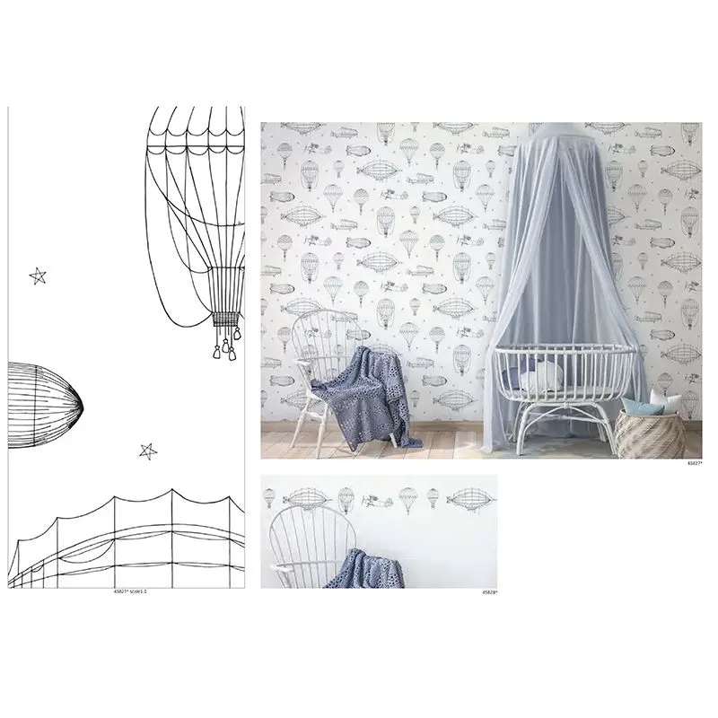 Tapete Schwarz-Weiß Marburg Vliestapete (1040009)