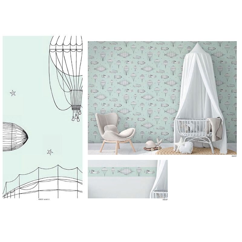 Bordüre Grün Marburg Vlies (1040008)