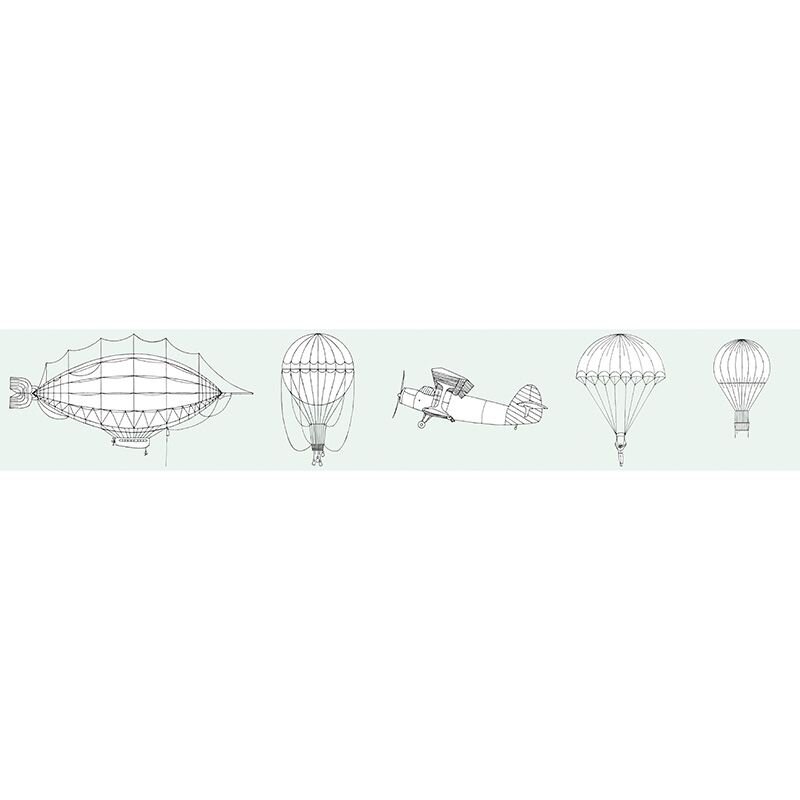 Bordüre Grün Marburg Vlies (1040008)