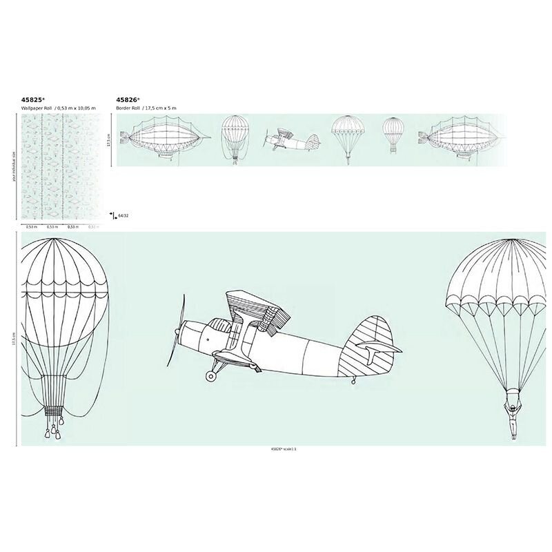 Tapete Grün Marburg Vliestapete (1040007)