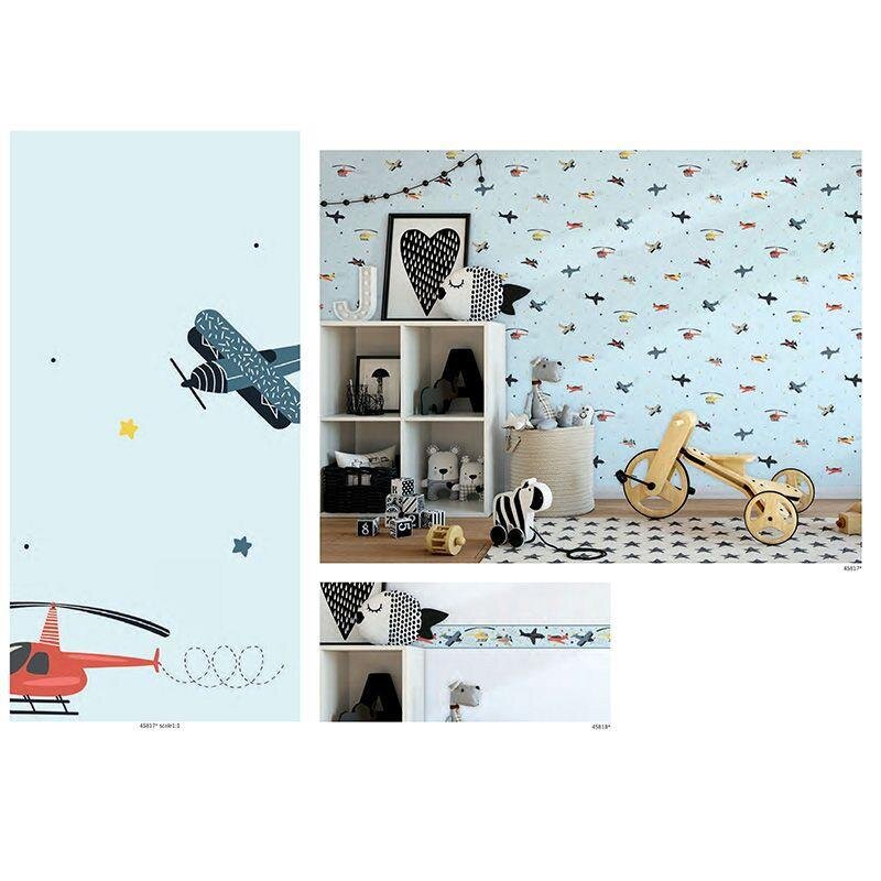 Bordüre Blau Marburg Vlies (1040000)