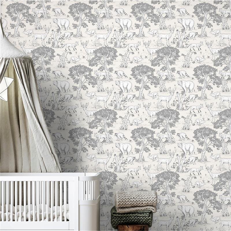 Tapete Beige, Creme, Grau, Silber Marburg Vliestapete (1039997)