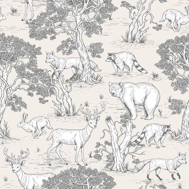 Tapete Beige, Creme, Grau, Silber Marburg Vliestapete (1039997)