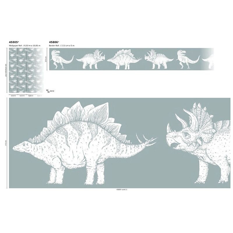 Tapete Grün Marburg Vliestapete (1039995)